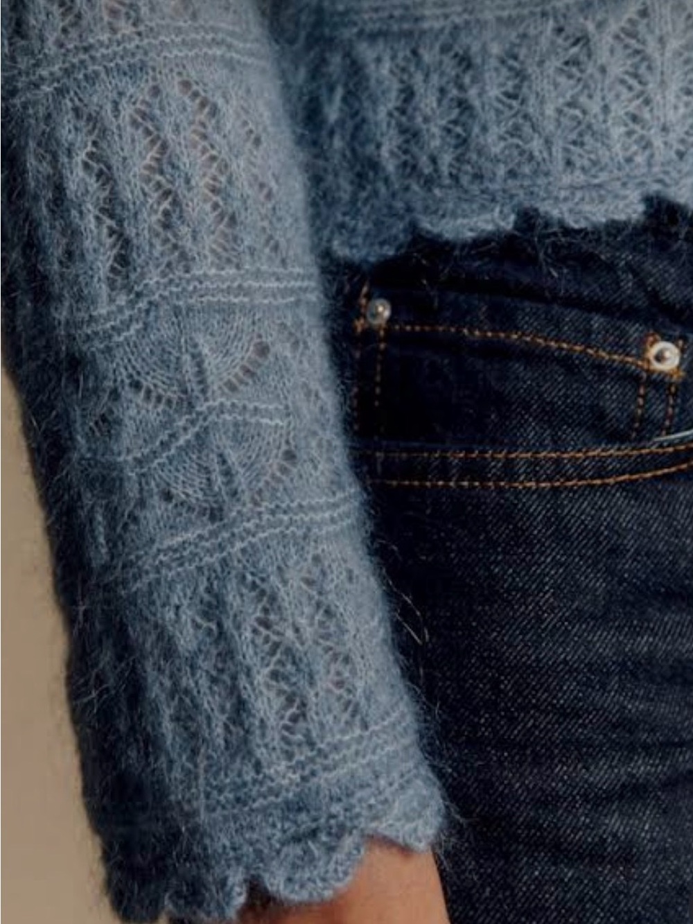 NWOT Sezane Verda Cardigan - Picture 9 of 12